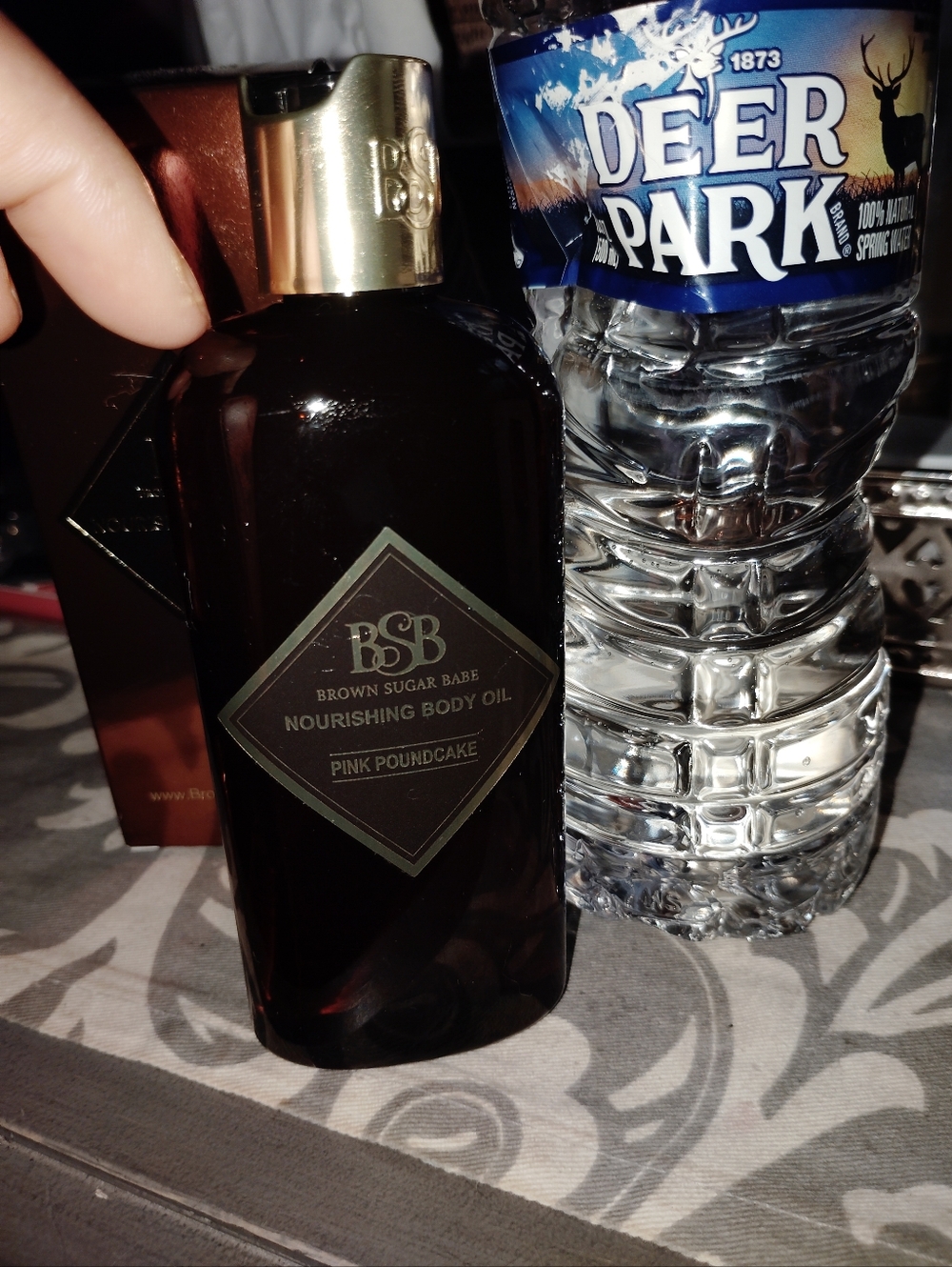Pink Poundcake Nourishing Body Oil - 4fl oz 🍓 🍰 - Picture 2 of 4